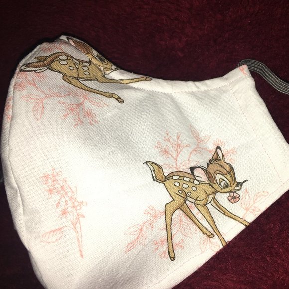 Reusable / Washable Sculpted Mask / Disney Bambi 1 - Picture 3 of 7